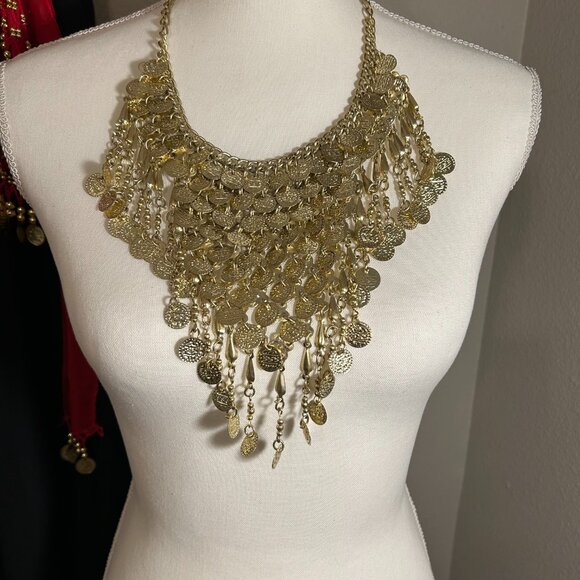 Women's Belly Dancer, Genie in a Bottle Halloween Costume - Picture 9 of 10